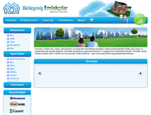 Tablet Screenshot of birlesmisemlak.com